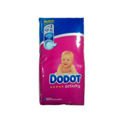 Dodot Pañal Activ T3 4-10K 56 Uds.