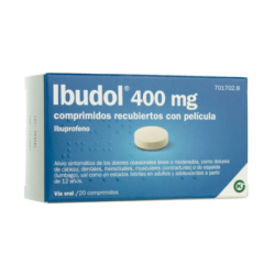 Ibudol 400 mg comprimidos recubiertos con pelicula 20 comprimidos