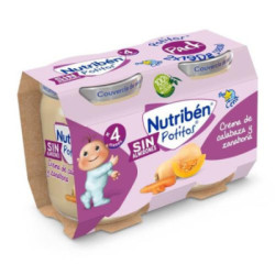 Nutriben Cena Crema De Calabaza Y Zanahoria 2 U 190 G