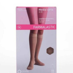 Farmalastic Media Larga Compresión Normal Blonda