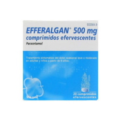 Efferalgan 500 mg 20 comprimidos efervescentes