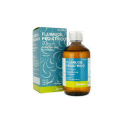 Fluimucil pediatrico 20 mg/ml solucion oral 1 frasco 200 ml