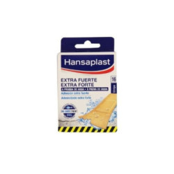 Hansaplast Extra Fuerte Aposito Adhesivo 16 Tiras